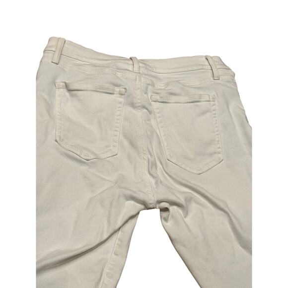 Gap 1969 Women’s 30R True Skinny White Jeans | Mid-Rise Stretch Classic Denim - Picture 4 of 9